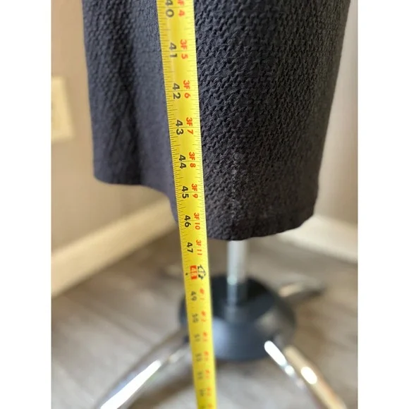 Cider Black Red Ruffle Bow Textured Sweetheart Neck Midi Dress Size M - Picture 8 of 8